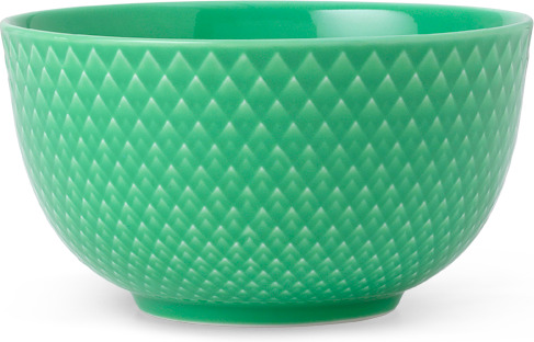 Lyngby Porcelæn Rhombe skål Ø 11 cm Grønn Lyngby Porcelæn Rhombe skål Ø 11 cm Grønn