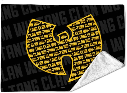 Rocksax WuTang Clan Logo Repeat Sherpa Fleece Blanket 60 in x 80 in 78899292