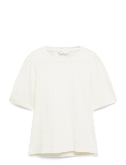 MSCH Copenhagen Mschelmira Puff Tee - White - M/L MSCH Copenhagen Mschelmira Puff Tee - White - M/L