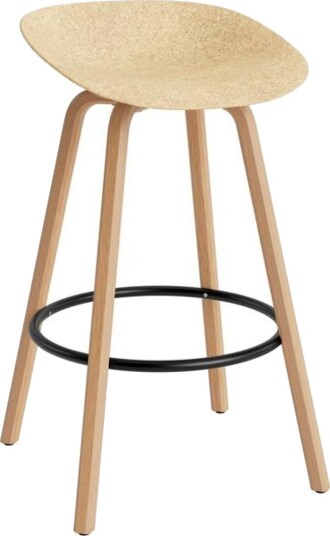 Normann Copenhagen Matt Barkrakk 75 cm Bøk/ Sort/Hamp