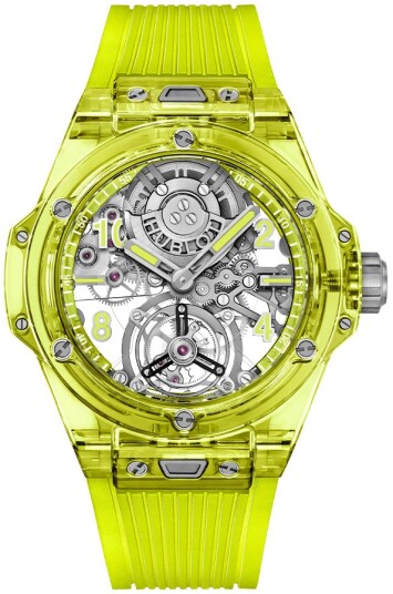 Hublot Herreklokke 429.JY.0120.RT Big Bang 44mm Skjelettkuttet/Gummi
