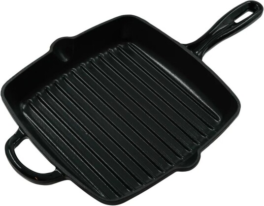 Nordwik grillpanne 25x25 cm Støpejern-svart