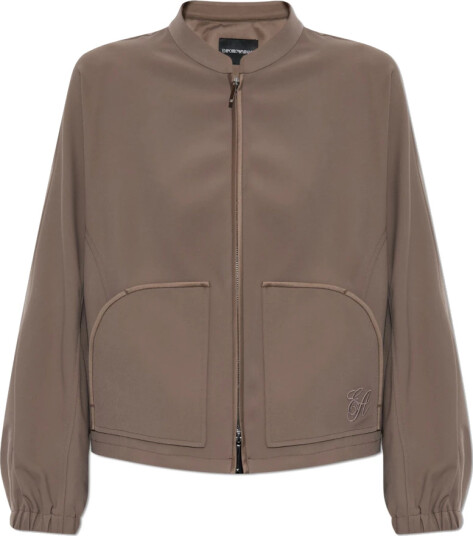 Emporio Armani Dame Jakker Brun S, Emporio Armani Dame Jakker Brun S,