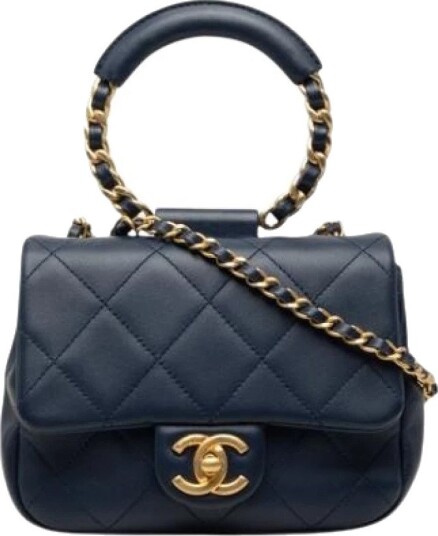 Chanel Vintage Dame Pre owned Blå ONE SIZE,