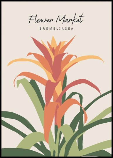 Flower Market 691 Plakat Plakat / 21x30cm
