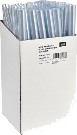 Wera Bogbind 60 Mikron 40Cm X 2M Blank Ikke Selvklæbende
