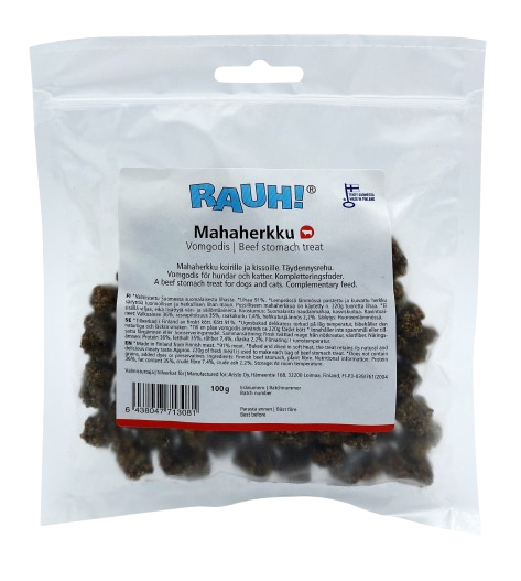 Rauh Naturlige Hundegodbiter med Vom 100 g Rauh Naturlige Hundegodbiter med Vom 100 g