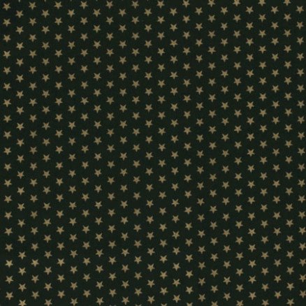 Balsløw Poplin m/stjerner 145cm 025 Grønn 50cm