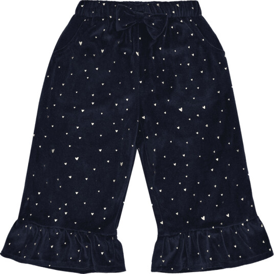 Hust And Claire Hust & Claire Teresa Gold velourbukse til jente more navy 98