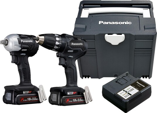 Panasonic Borskrutrekker EYC232PN EYC232PN2G32 Verktøypakke Med Og Muttertrekker