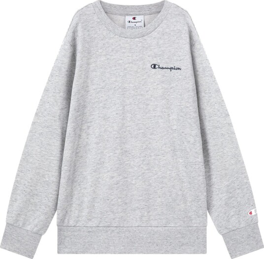 Champion Collegegenser Rund hals Grey Melange Champion 5 6 år 110 116 Collegegenser Grå