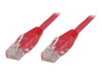 MicroConnect - Nettverkskabel - RJ-45 (hann) til RJ-45 (hann) - 30 m - UTP - CAT 6 - rød