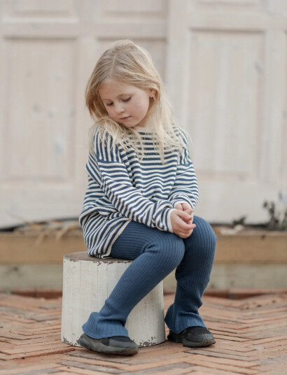 Hanevild Lynge Leggings Blue 74