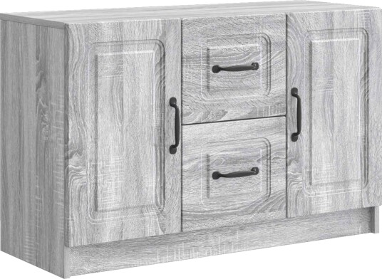  Serviesskap Grå sonoma 89 x 34,5 x 57 cm Konstruert tre