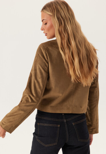 Only Onltulip Life Faux Suede Jacke