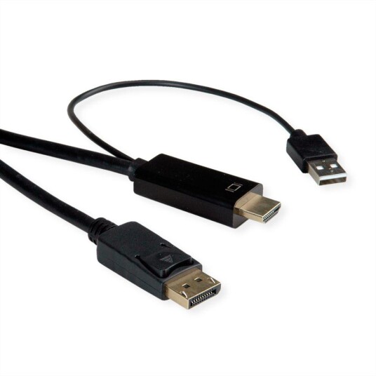 ROLINE Cable UHDTV DisplayPort, ROLINE Cable UHDTV DisplayPort,