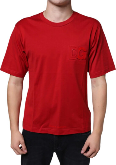Dolce & Gabbana Herre Topper Rød S,