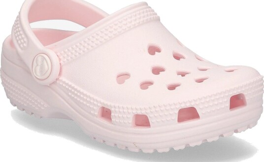 Crocs Classic Hearts Cut Out Clog T - BUBBLE ICE - 20/21
