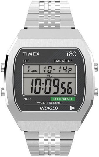Timex TW2V74200 T80 LCD/Stål