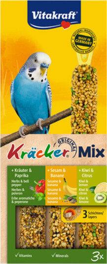 Crackers Undulat Fiken/Banan/Kiwi 3-Pk.