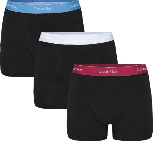 Calvin Klein Relaxed Fit Trunk 3Pk Black XL Calvin Klein Relaxed Fit Trunk 3Pk Black XL