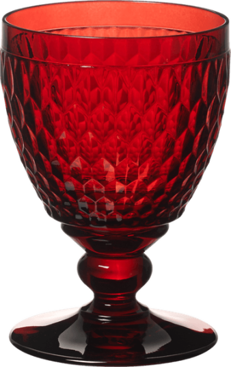 Villeroy & Boch Boston Vannglass m/stett Rød 41 cl.