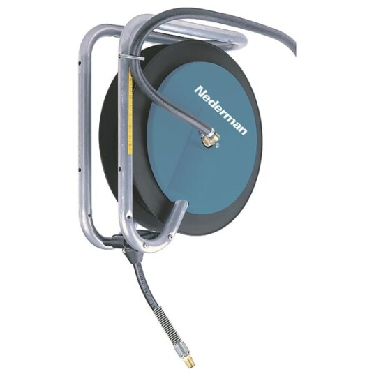 Nederman 30800693 Slangetrommel luft/vann, 1,5 MPa Ø 3/8" x 15 m, Vanning