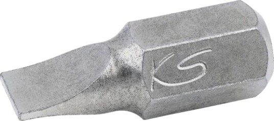 Ks Tools 930.3015 Rett Kærv-Bit 8 Mm S2-Stål For Innfellet, 1 Stk