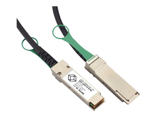 BLACK BOX direkte 40GBase-koblingskabel - 1 m - svart
