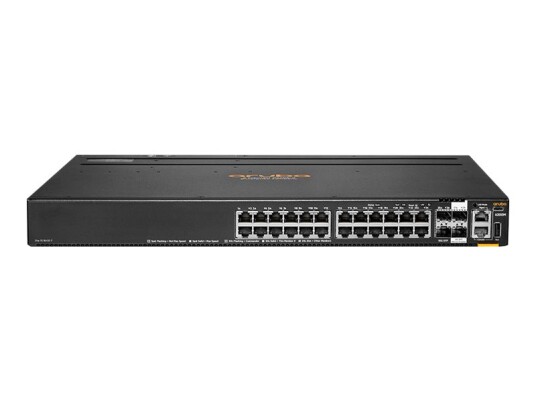Hpe Aruba 6200M 24G 4Sfp+ Taa Switch - Switch - Max. Stacking Distance 10 Km - L3 - Styrt - 24 X 10/100/1000 + 4 X 1 Gigabit / 10 Gigabit Sfp+ (Opplink / Stabling) - Front Og Side Til Bakside - Rackmonterbar - Bto - Taa-Samsvar