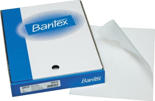 Chartek Bantex Uden Huller A4 Hvid Pakke A 100 Stk