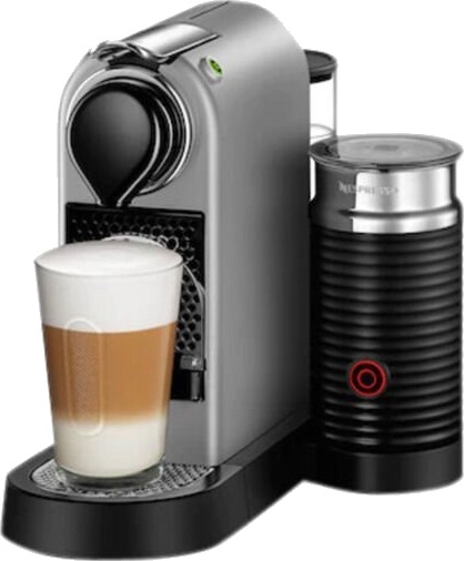 Nespresso  Citiz & Milk kaffemaskin 1L sølv