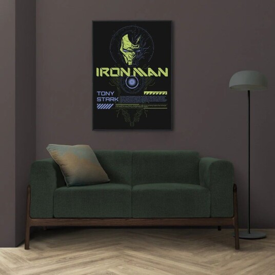 Marvel's Iron Man Selvlysende plakat 50 x 70 cm Marvel's Iron Man Selvlysende plakat 50 x 70 cm