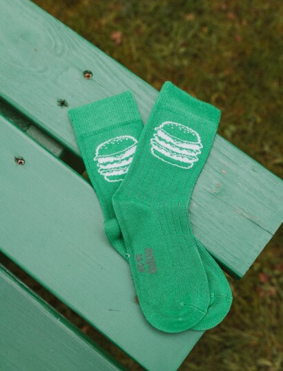 minipop Mpopmack Bamboo Sock   Green   19/22Y