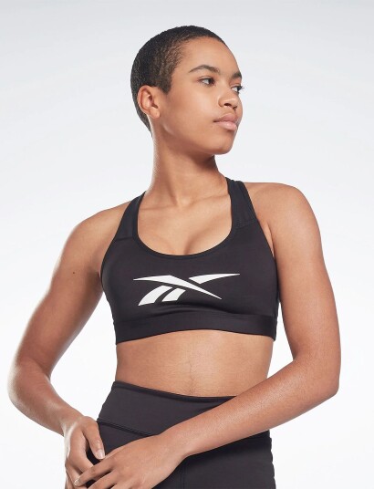 Reebok Performance S Lux Vector Racer Bra - Black - XS Reebok Performance S Lux Vector Racer Bra - Black - XS