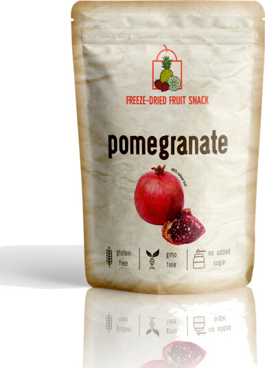 Frystorkad Granatäpple | 100% Naturlig – Snackspåse 28g