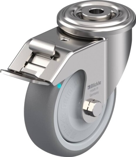 Blickle 760863 Lexr-Tpa 102Kfd-Fi Styrehjul Med Bremse 100 Mm 110 Kg