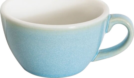 Loveramics Egg Series Coffee Cups   Flat White Cup 150ml  Ice Blue