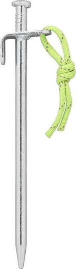 Teltplugg ProPlus PAE-364661 med L-krok galvanisert stål 20 cm Teltplugg ProPlus PAE-364661 med L-krok galvanisert stål 20 cm