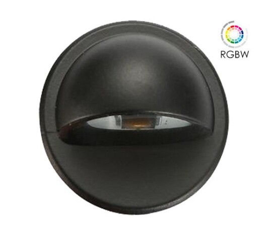 Nordic Terrassebelysning B5 0,4W RGBW IP65 Sort Dimbar Nordic Terrassebelysning B5 0,4W RGBW IP65 Sort Dimbar