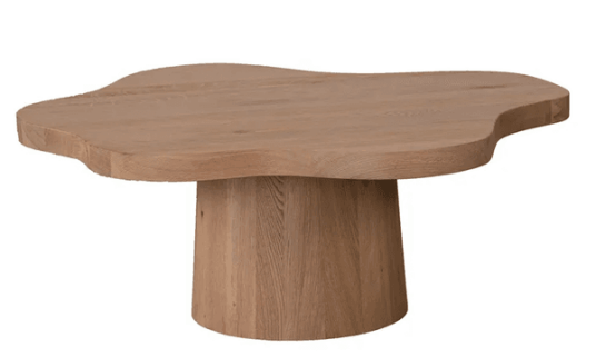 Trend Collection Newton Sofabord Natur Ø90 x H35 cm