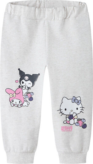 Name It Nmfabara Hellok Nreg Swe Pant Bru Sky Grey 110
