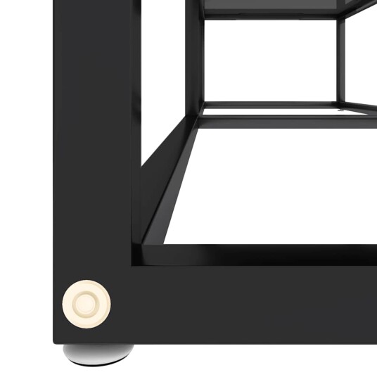 vidaXL TV-benk svart 140x40x40,5 cm herdet glass vidaXL TV-benk svart 140x40x40,5 cm herdet glass