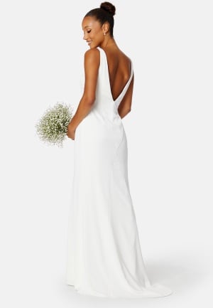 Bubbleroom Occasion Hazelle Wedding Gown White 42 Bubbleroom Occasion Hazelle Wedding Gown White 42