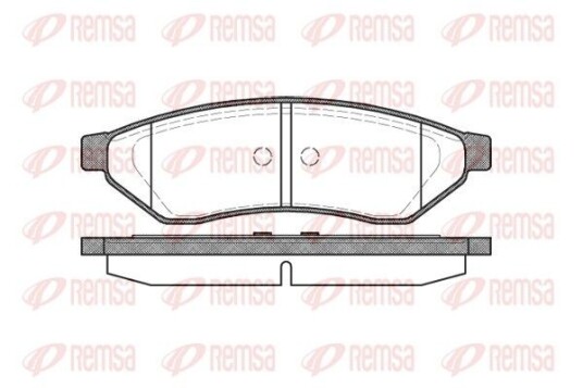 Bremseklosser REMSA 1049.00 Bremseklosser REMSA 1049.00