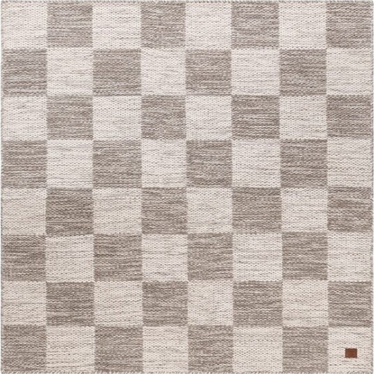 Ullteppe Chessie Kvadrat - 300x300 cm, Grå