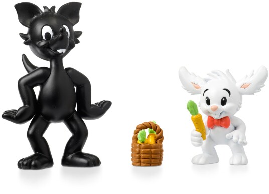 Micki leksaker Lille skutt och Vargen figurset