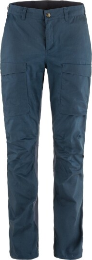 Fjellreven Women"s Abisko Hybrid Trail Trousers Navy 40/Long