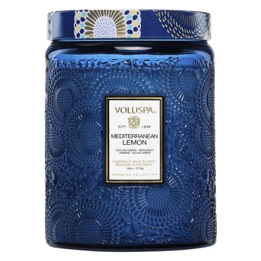 Voluspa Japonica Collection Large Jar Mediterranean Lemon 510g