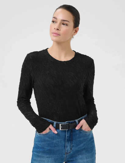 Kaffe Kazeverina T-Shirt - Black - XXL